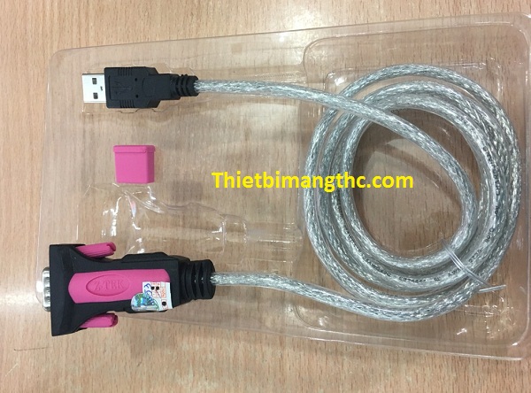 Dây, Cáp USB to RS 232 (Z-tek), Dây cáp usb to com Z-tek (2.0)